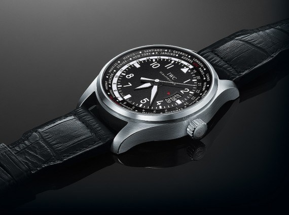 IWC Pilot's Watch Worldtimer - flat