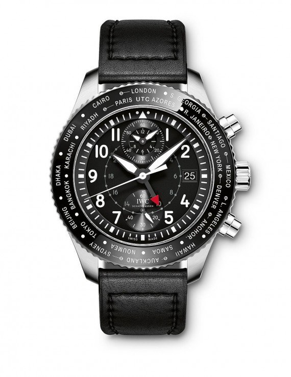 IWC Pilot's Watch Timezoner Chronograph - Front